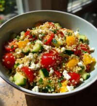 mediterranean quinoa salad