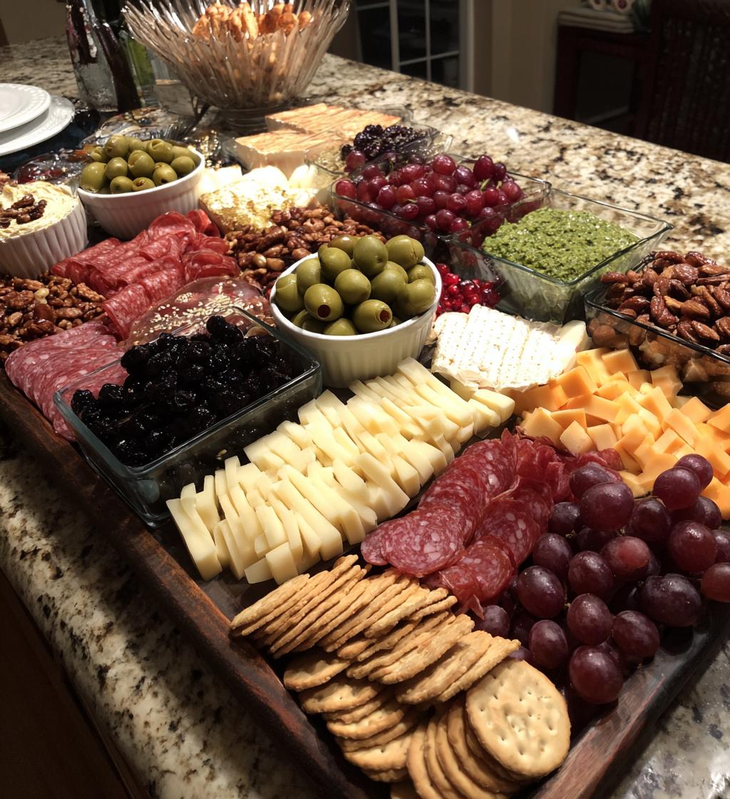 new year charcuterie board ideas