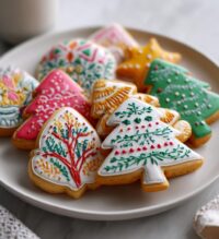 new year cookies decorated