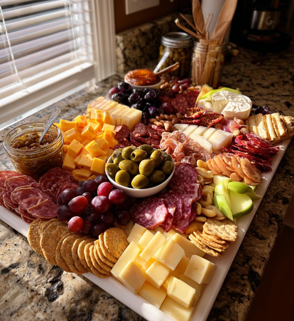 new year eve charcuterie board
