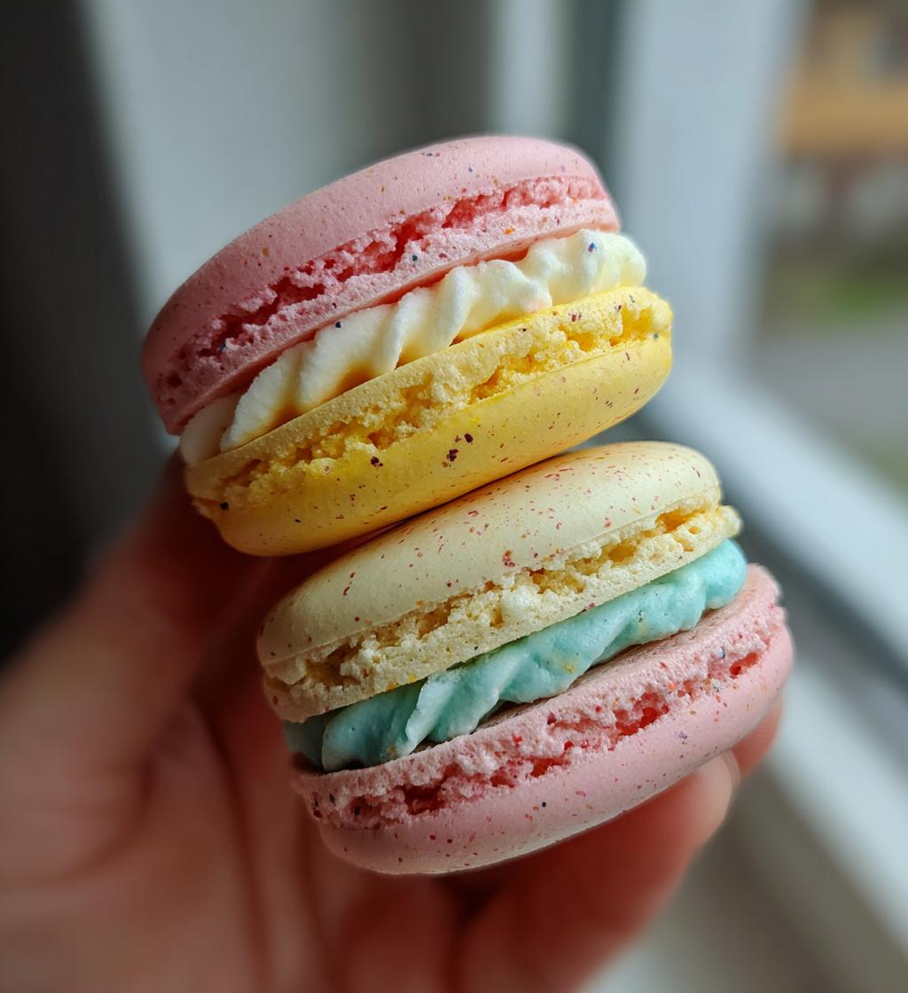 new year macarons