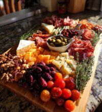 new years charcuterie board