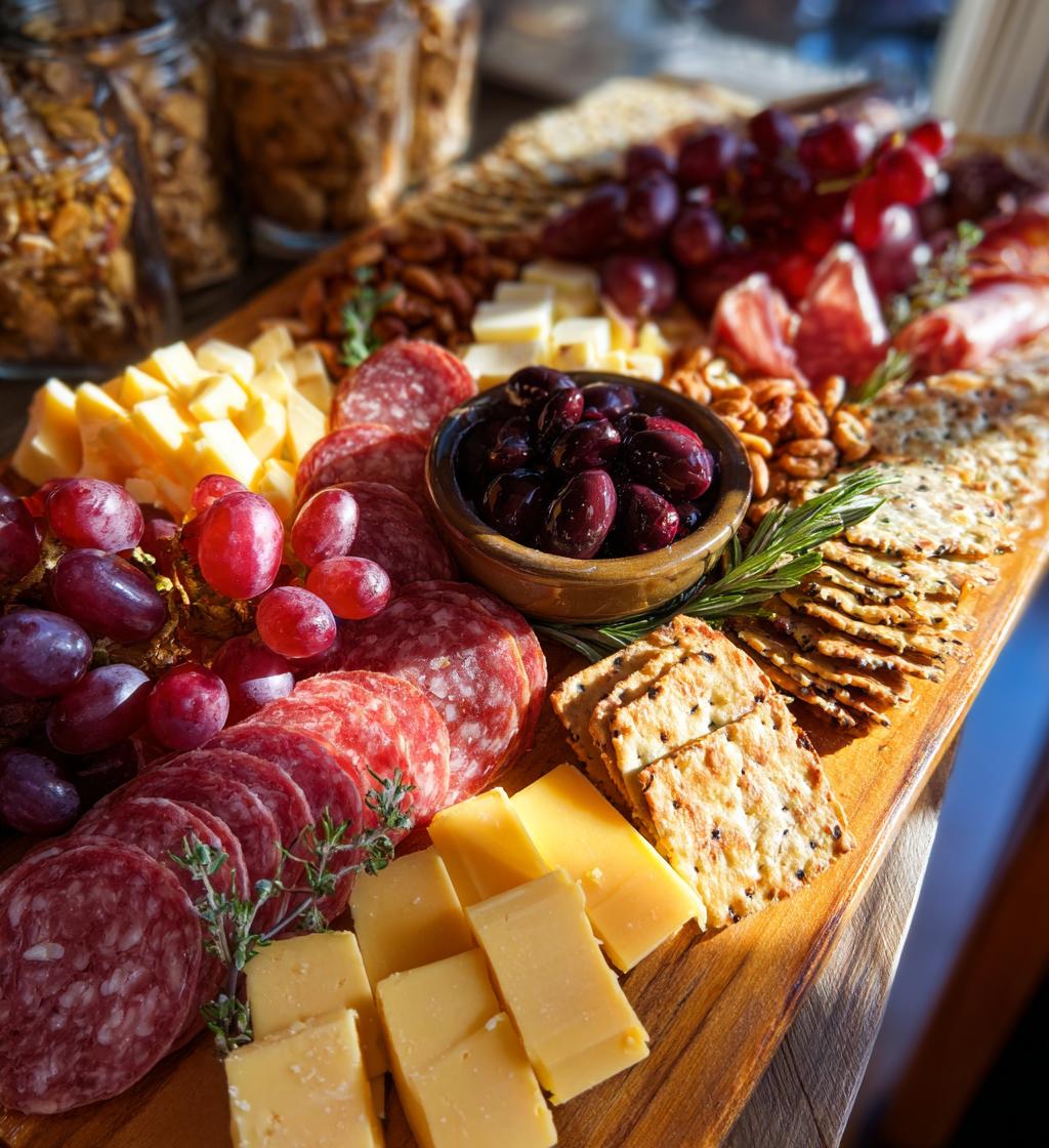 new years charcuterie board ideas