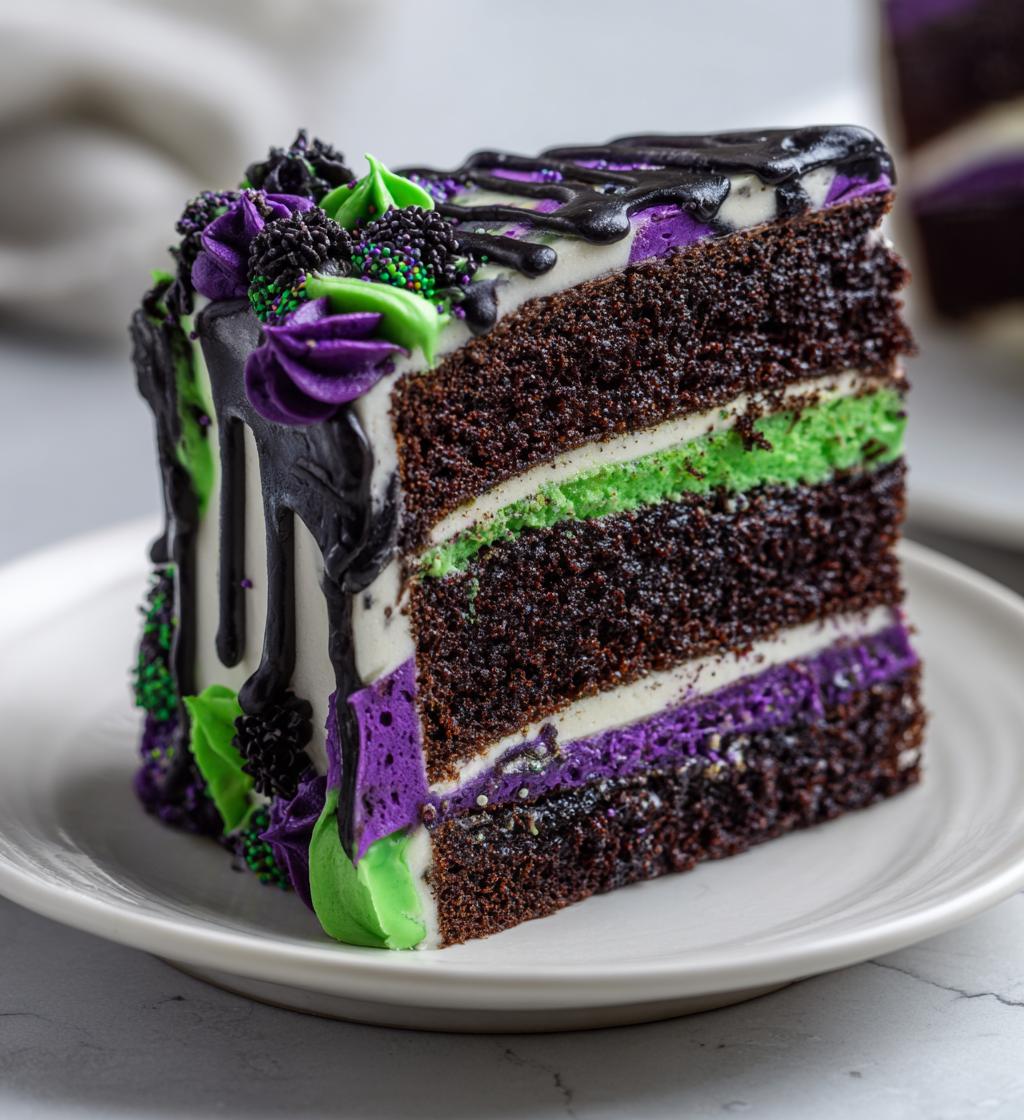 nightmare before christmas cake