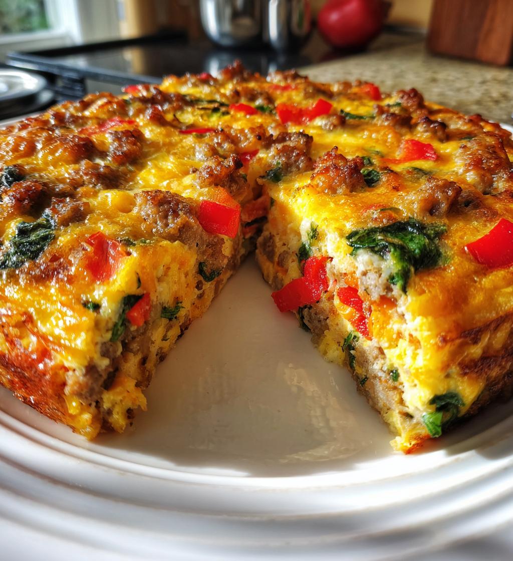 overnight egg casserole