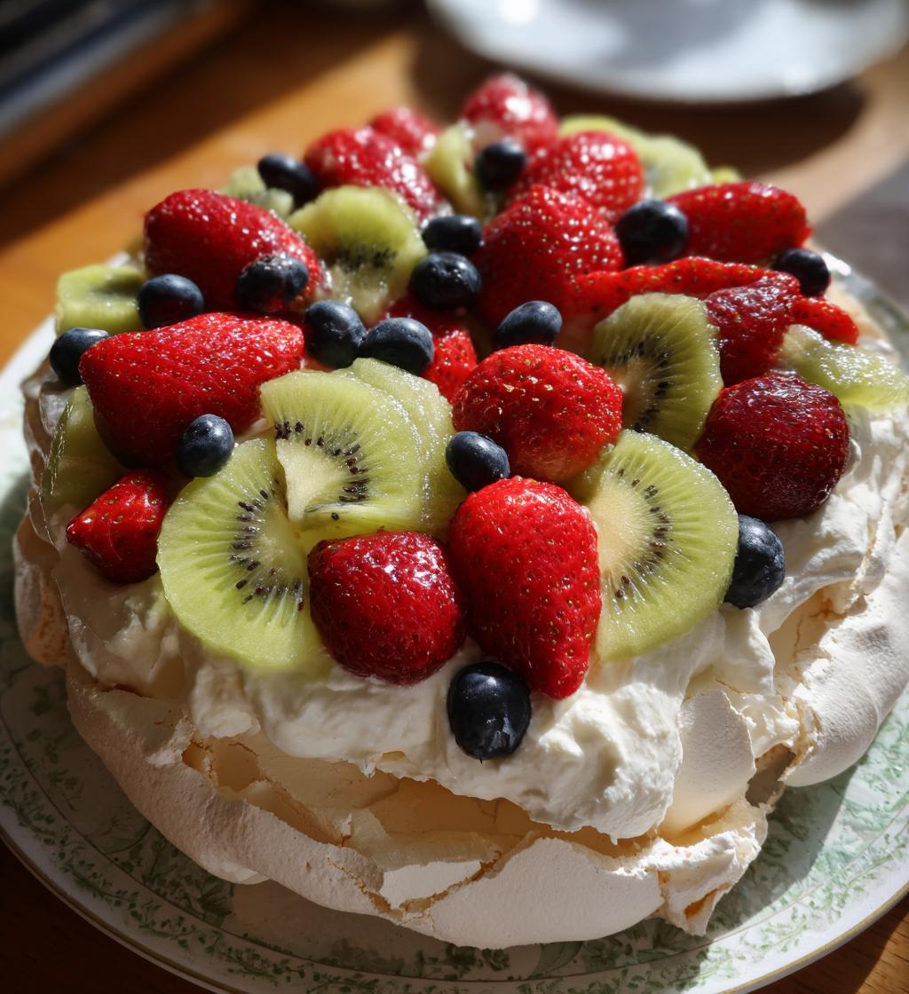 pavlova wreath