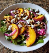 peach salad