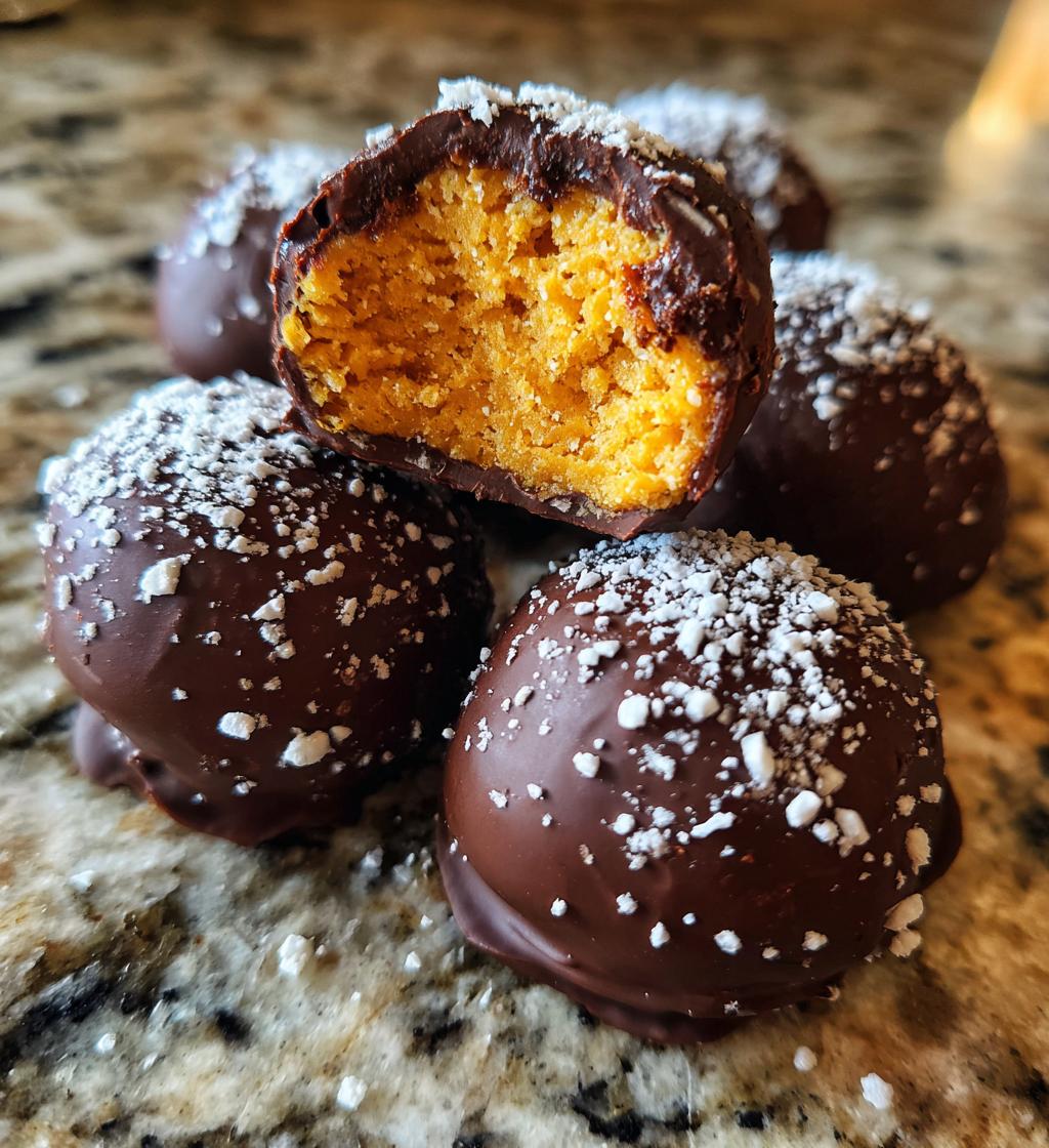 peanut butter balls with rice krispies