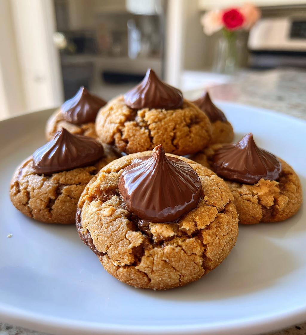 peanut butter blossoms