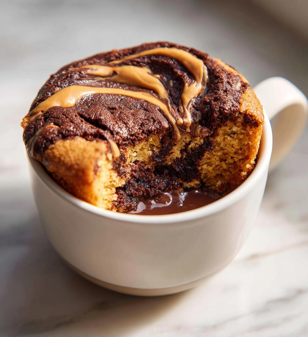 peanut butter mug cake