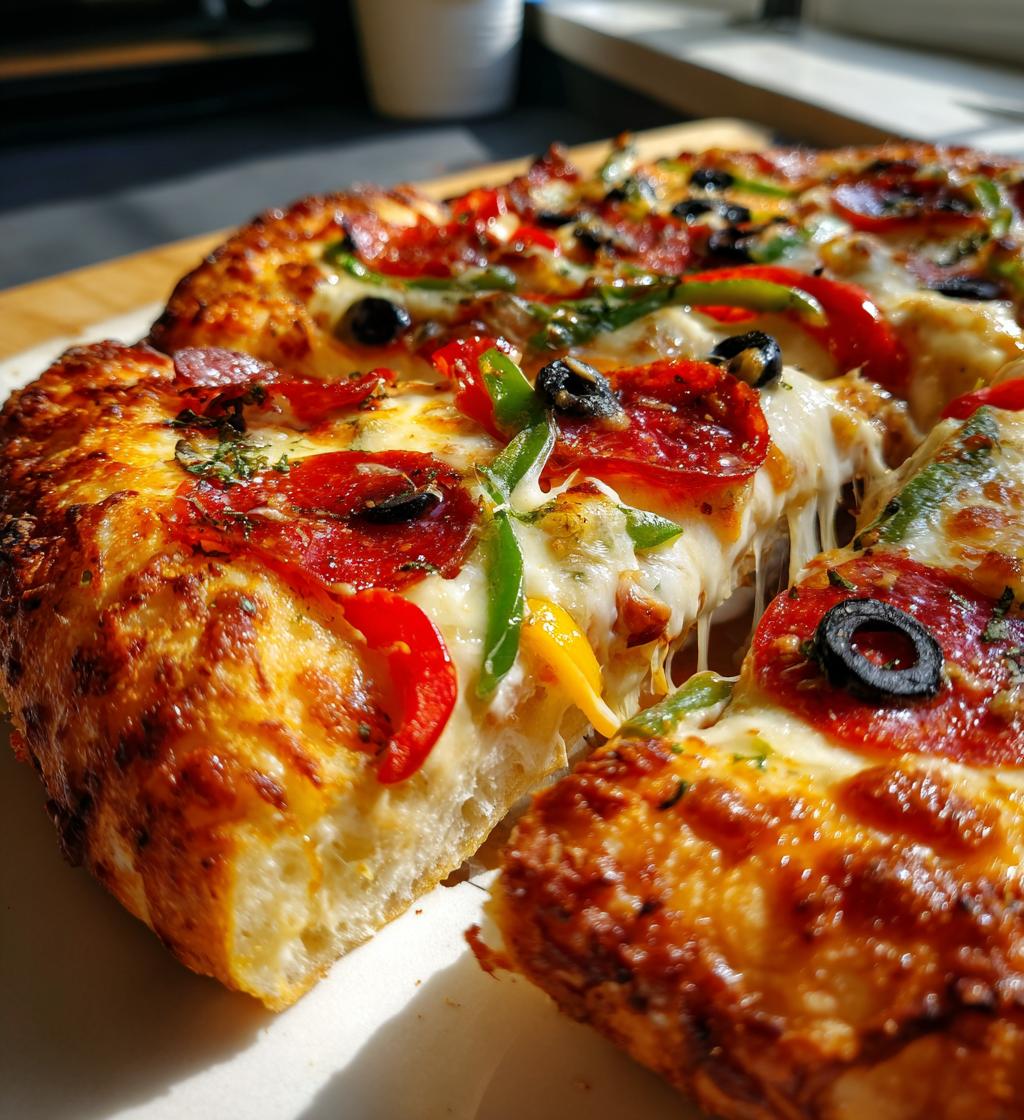 pizza christmas tree