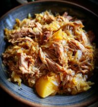 pork and sauerkraut crockpot