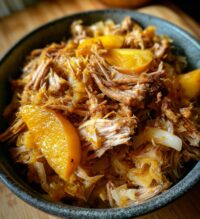 pork and sauerkraut crockpot