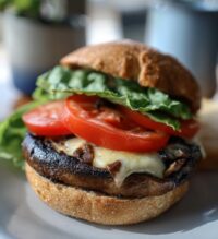 portobello mushroom burger