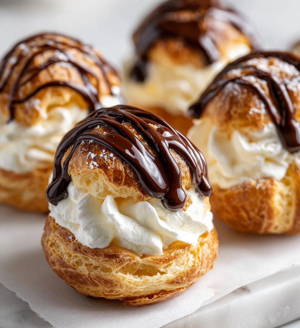 profiteroles