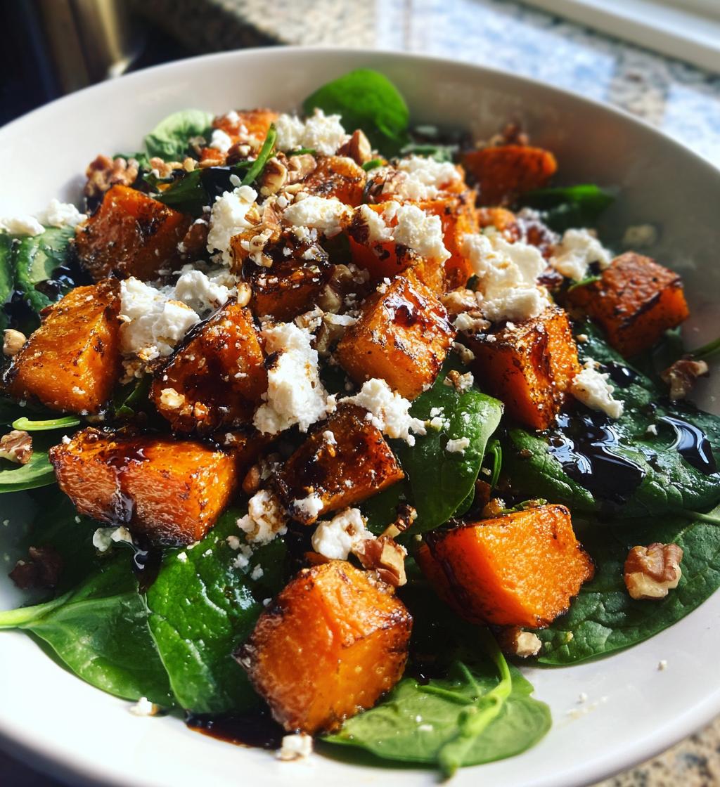 roast pumpkin salad