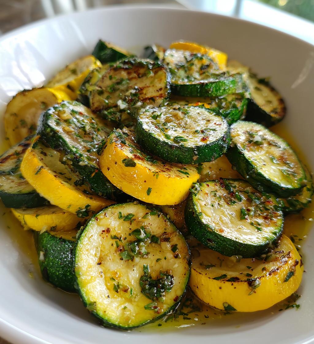roasted zucchini and squash