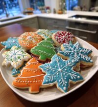 royal icing christmas cookies