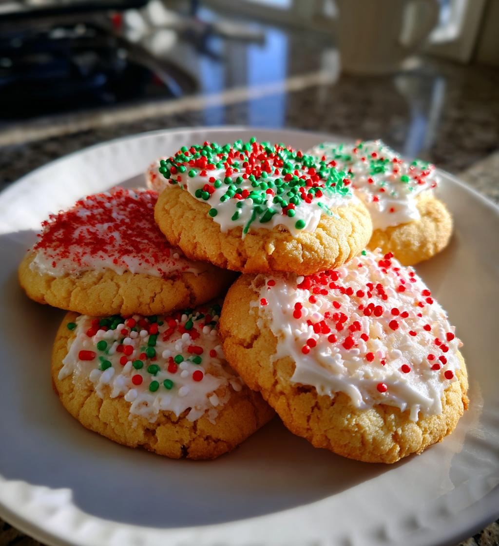 santa cookie plate