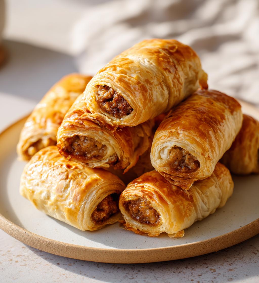 sausage rolls recipe