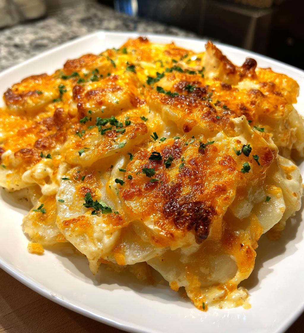 scalloped potatoes