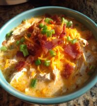 slow cooker crack chicken soup