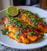 southwestern baked tilapia