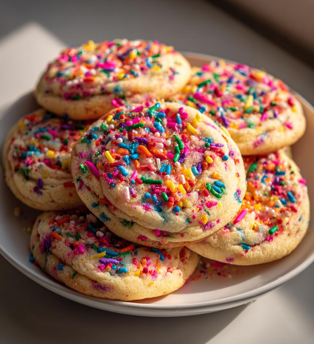 sprinkle sugar cookies