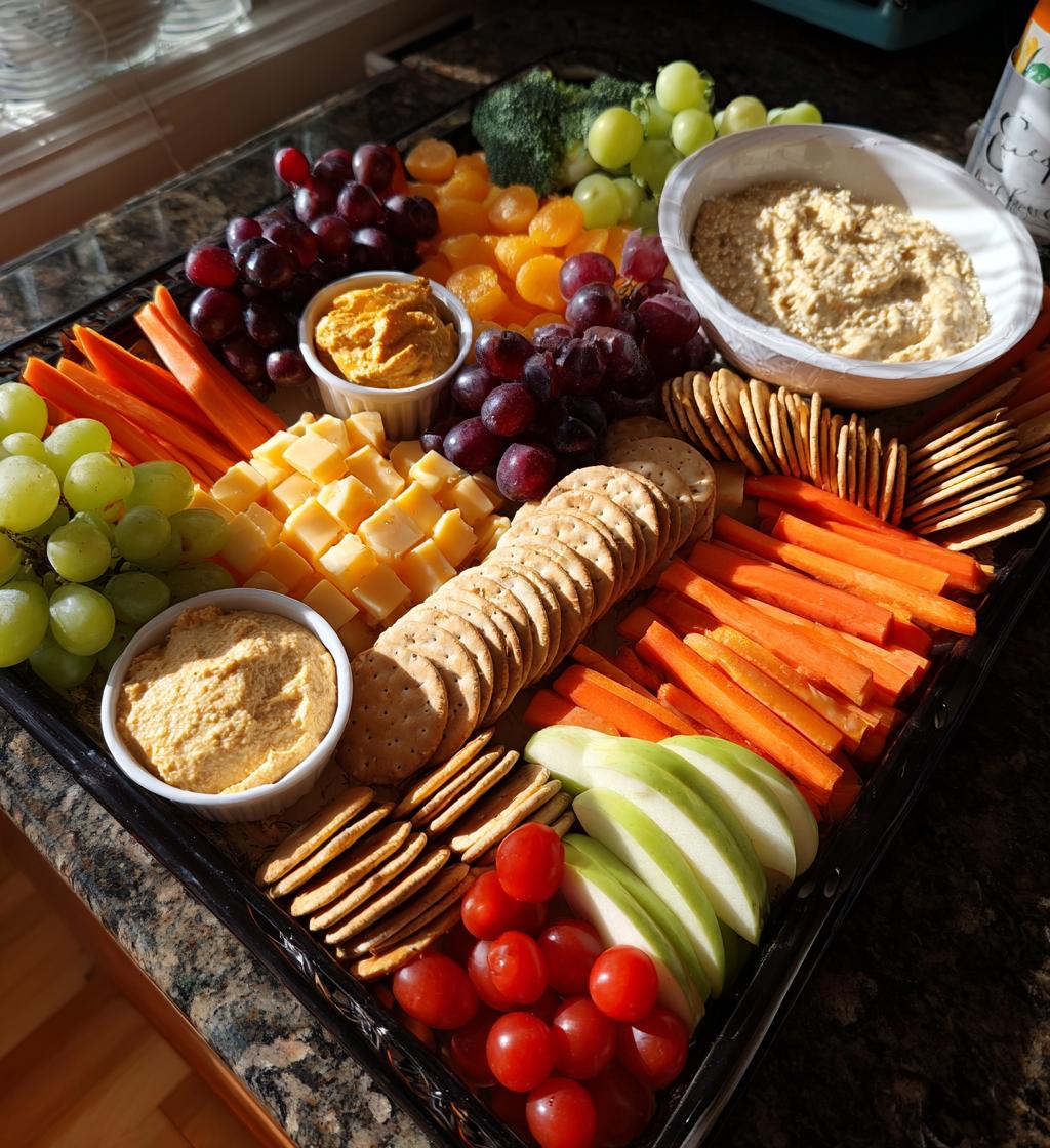 thanksgiving snack tray