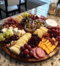 thanksgiving themed charcuterie board