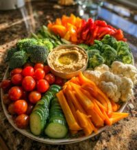 thanksgiving veggie platter