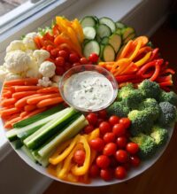 thanksgiving veggie tray