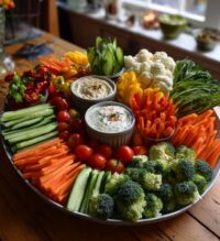 thanksgiving veggie tray ideas