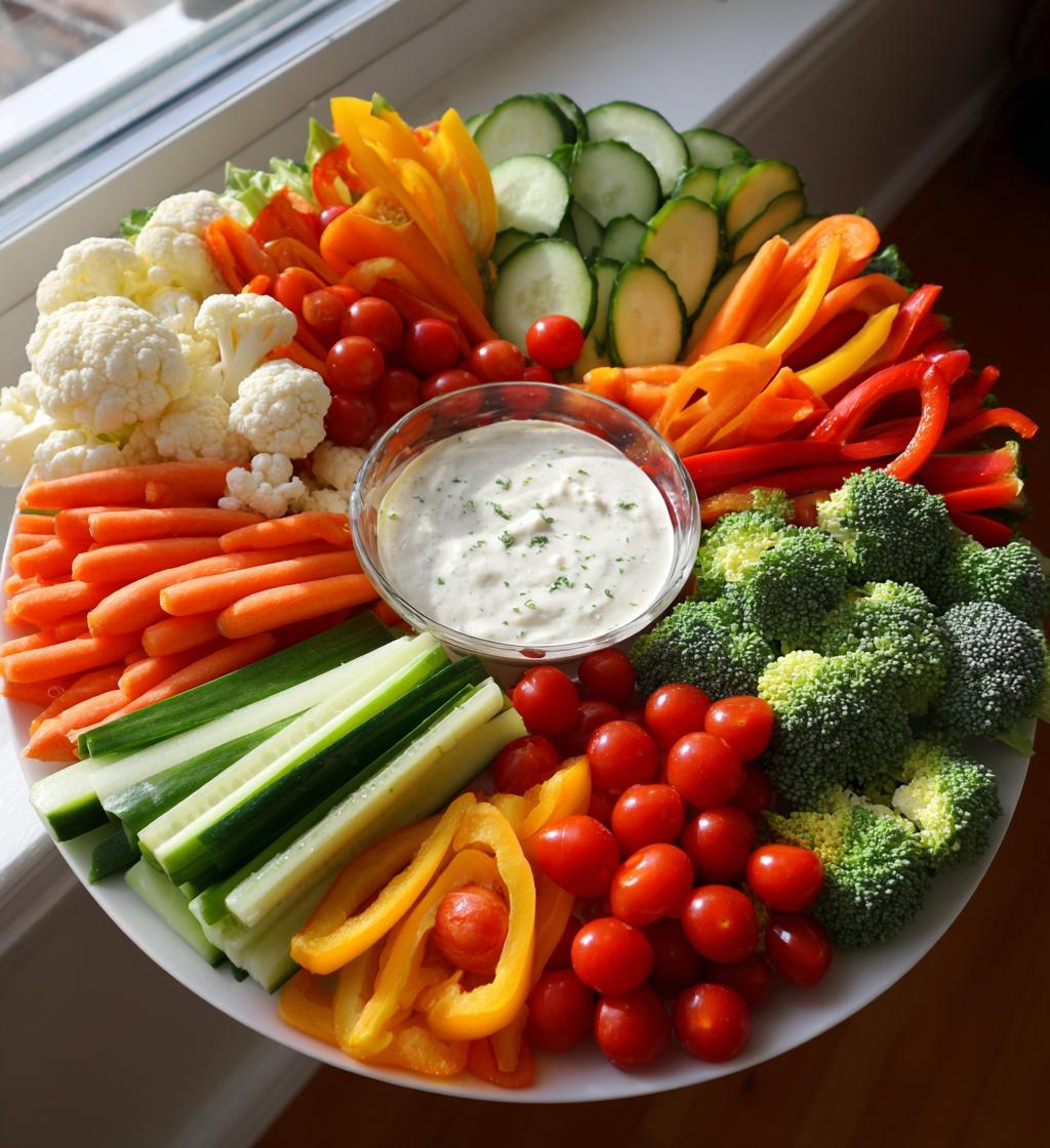 thanksgiving veggie tray