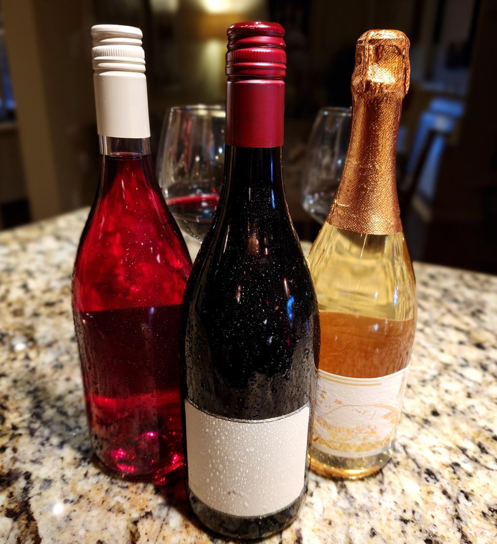 thanksgiving wine bottle