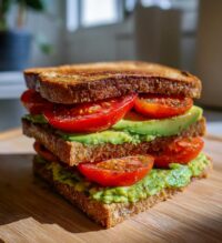 tomato avocado sandwich