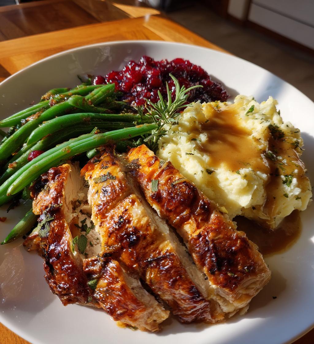 traditional thanksgiving menu list