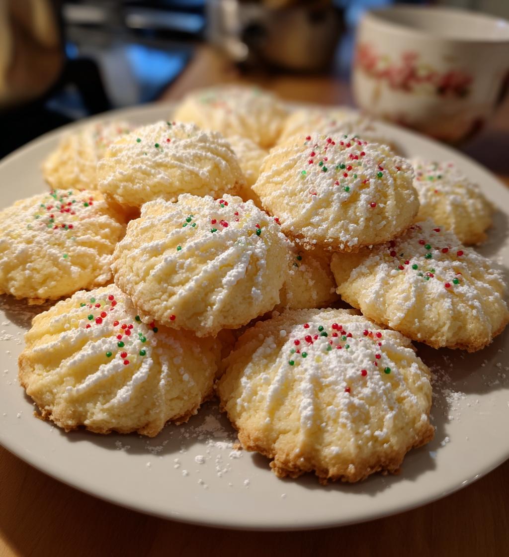 whipped shortbread cookies christmas