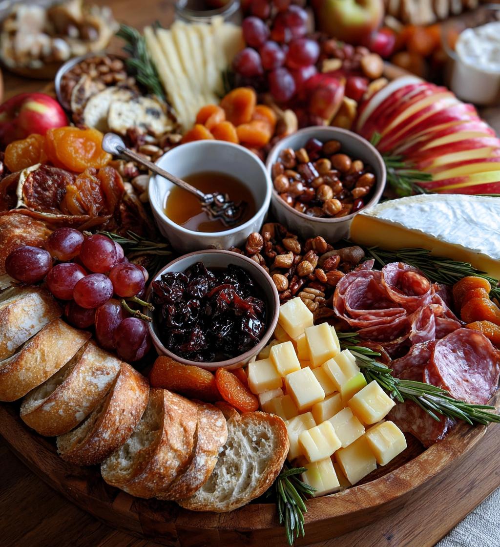 winter charcuterie board