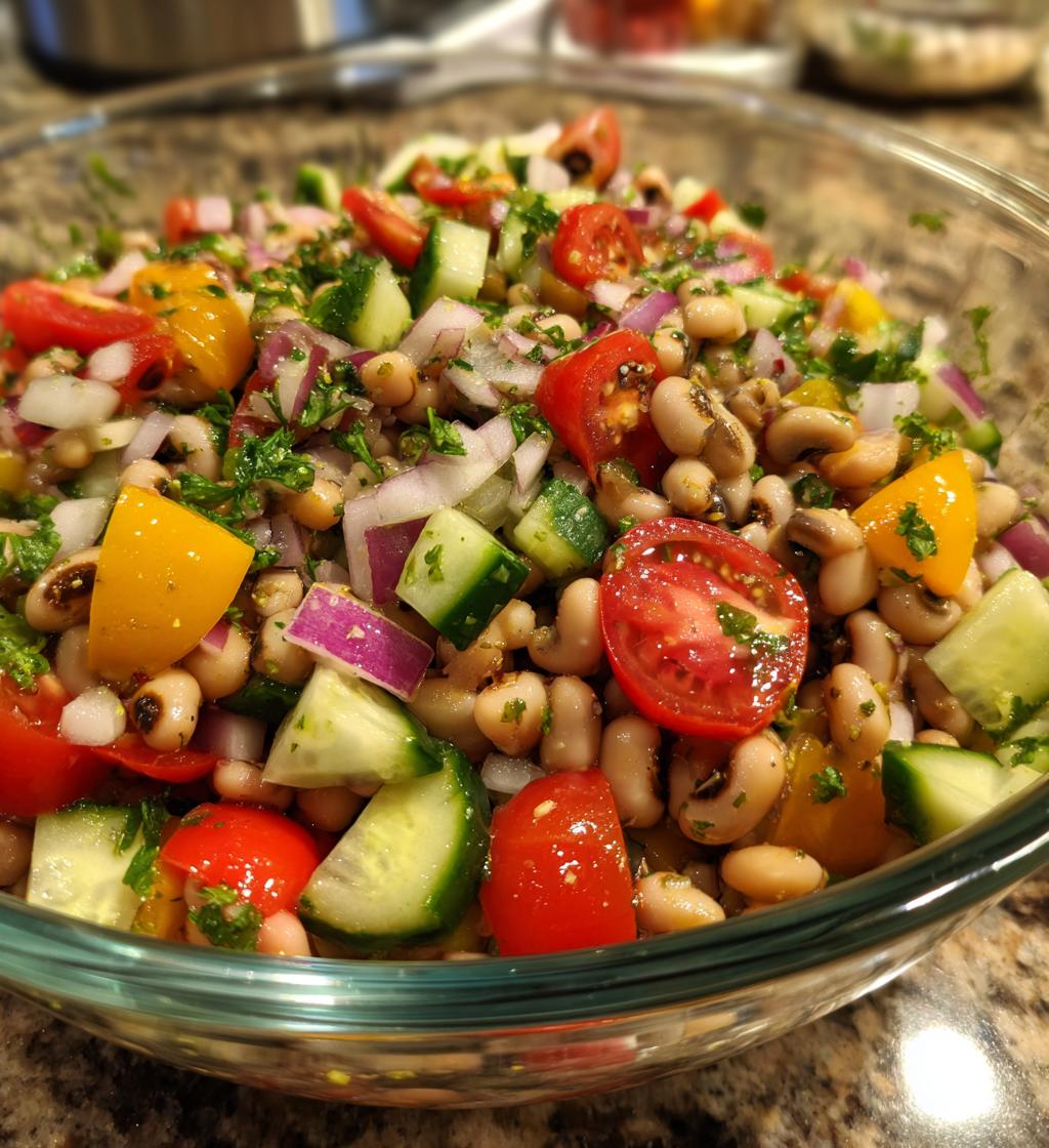 african black-eyed pea salad recipe