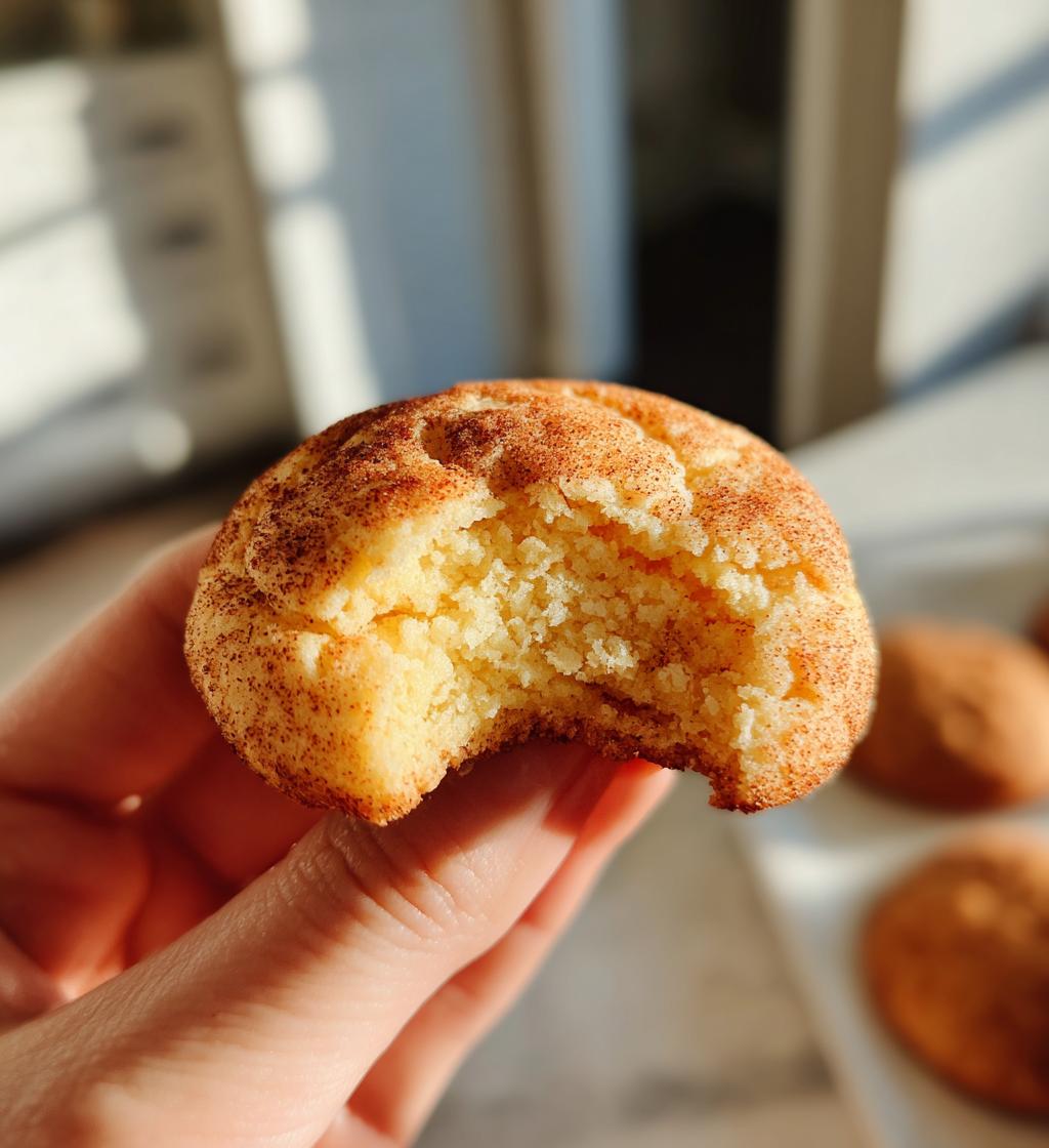 almond flour snickerdoodle cookies