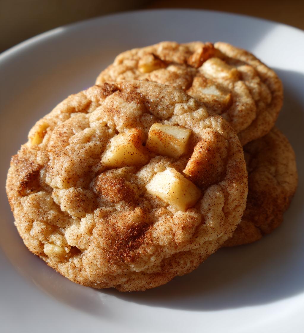 apple pie snickerdoodle cookie