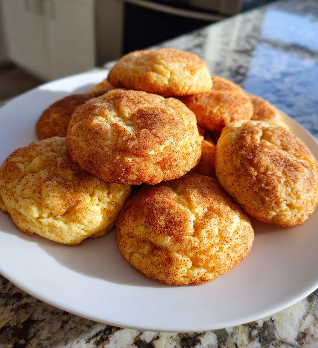 apple snickerdoodle cookies