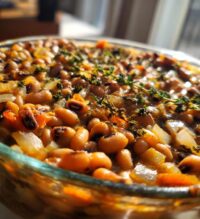 baked black eyed peas