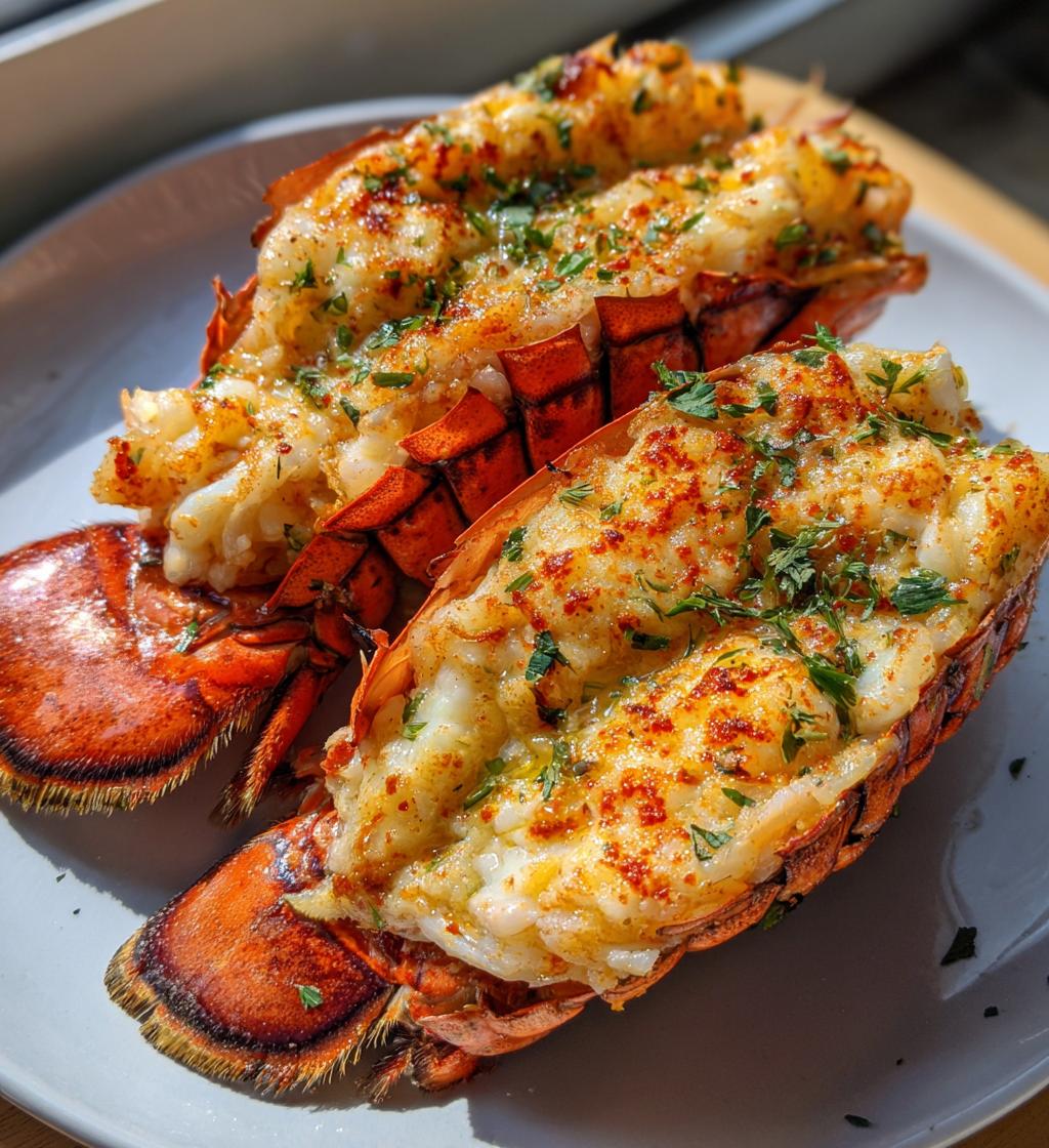 baked lobster tails