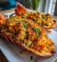 baked stuffed lobster
