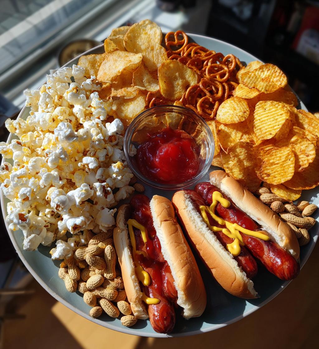 baseball game day snacks