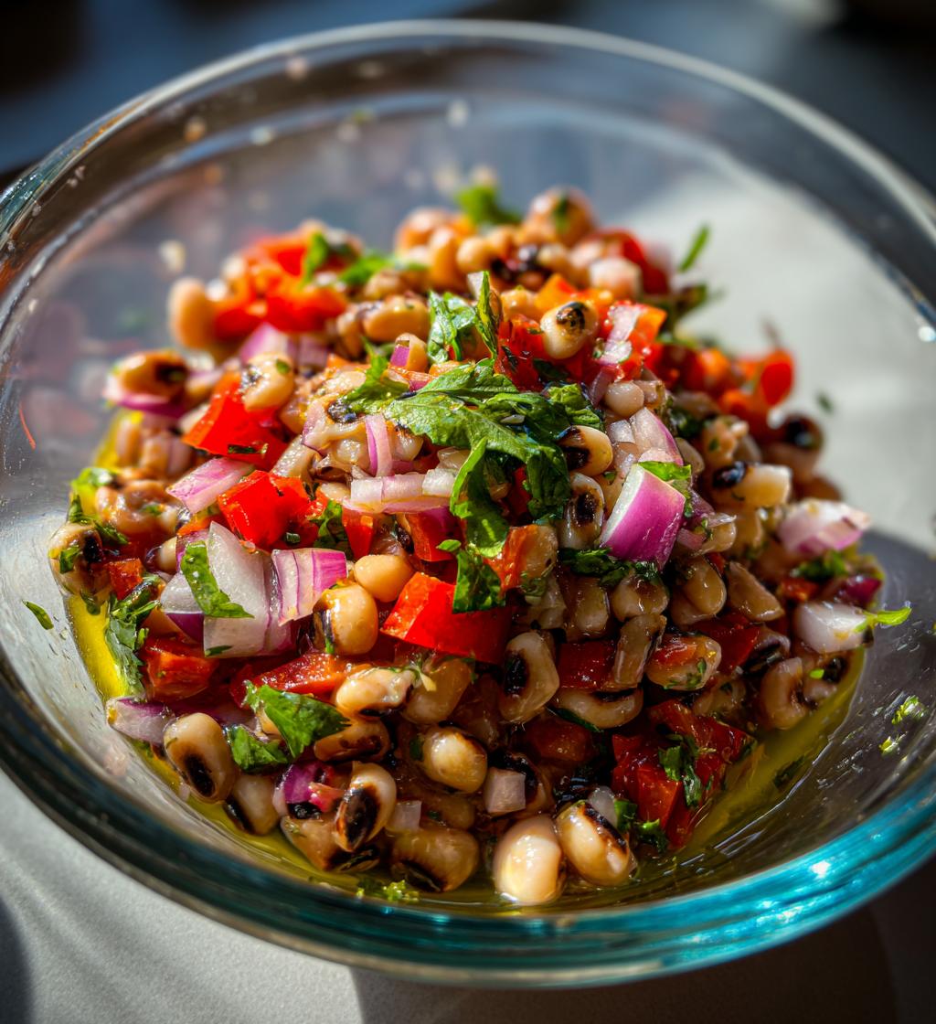 black eyed pea caviar