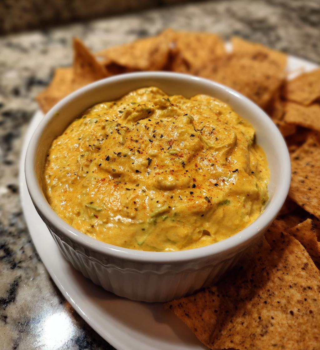 black eyed pea cheese dip