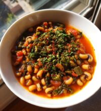 black eyed peas and okra soup